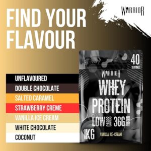 Warrior – Whey Protein Powder – 1kg