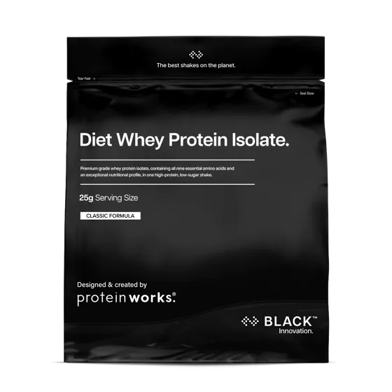 Proteinworks - Diet Whey Protein Isolate - BLACK Innovation - 1 kg